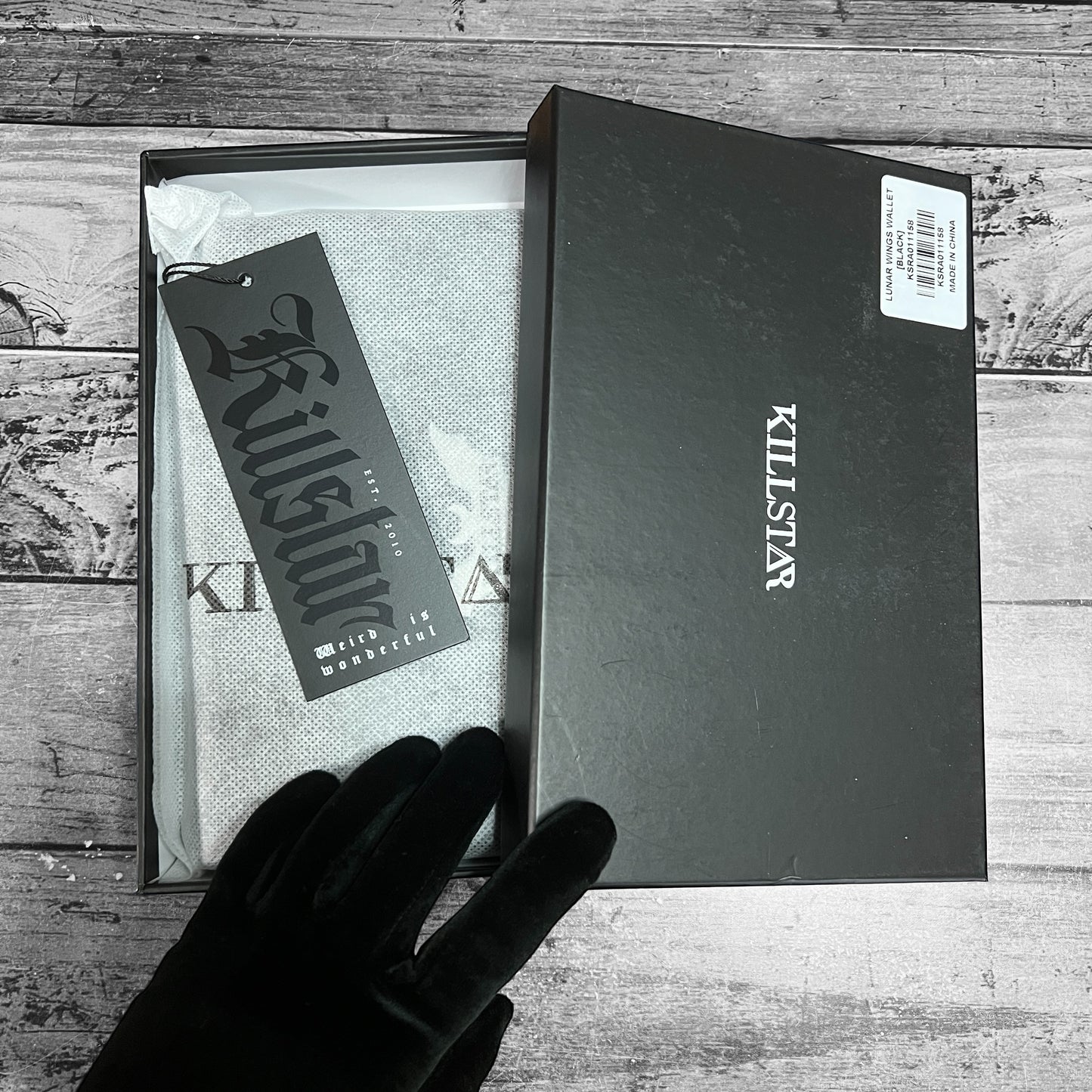 【KILL STAR】Lunar Wings Wallet*コウモリモチーフウォレット