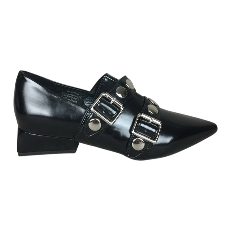 【JEFFREY CAMPBELL】エナメル・リベットストラップパンプス-35(22.5-23cm)*FJF3903