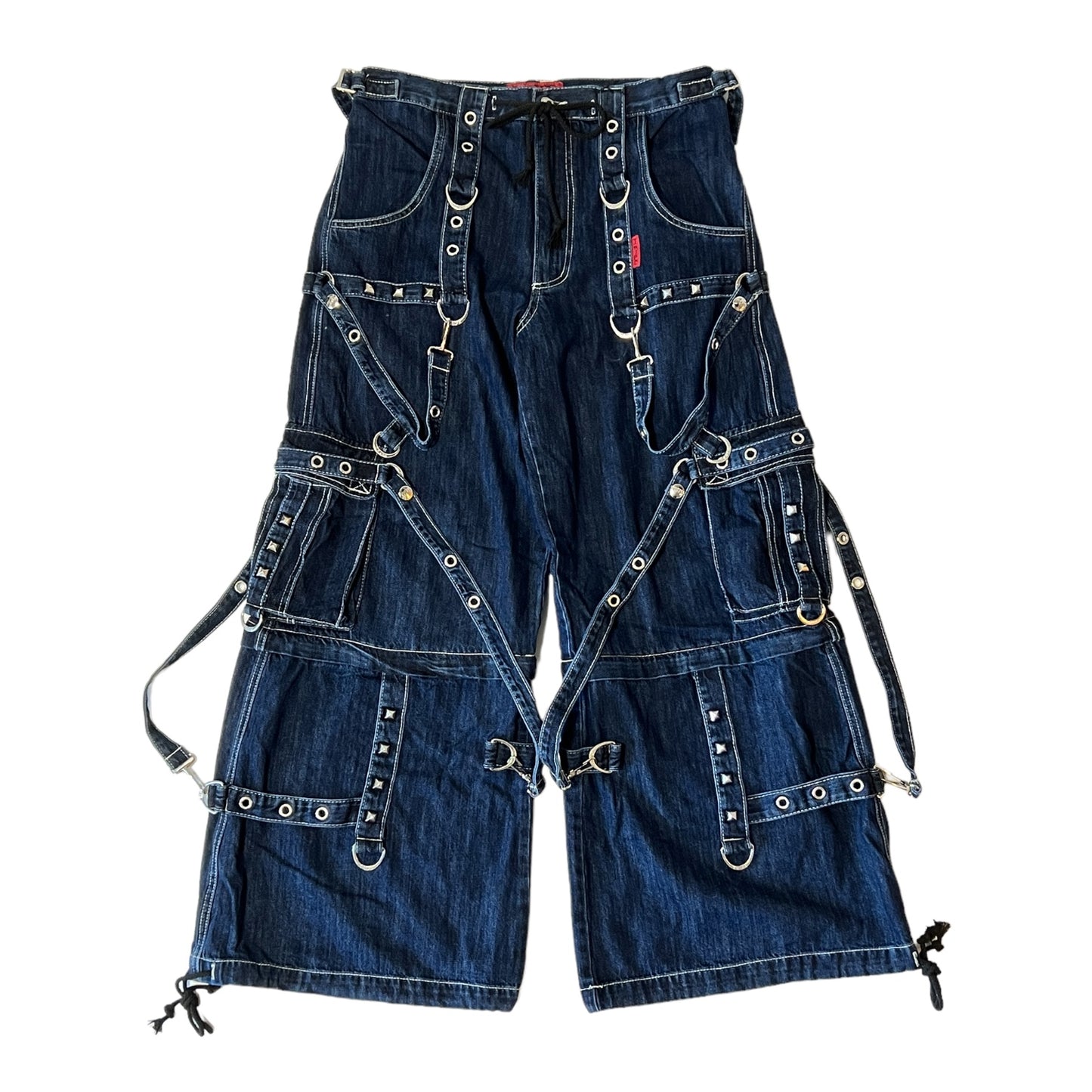 【TRIPP NYC】ワイドカーゴパンツ*DENIM STRAP PANT(JM7117M-DS)
