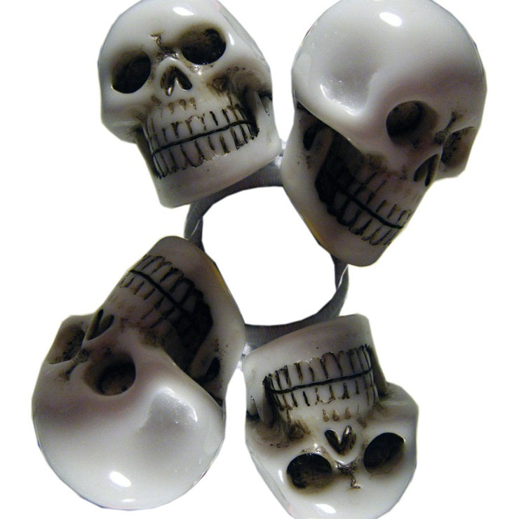 skull hair band