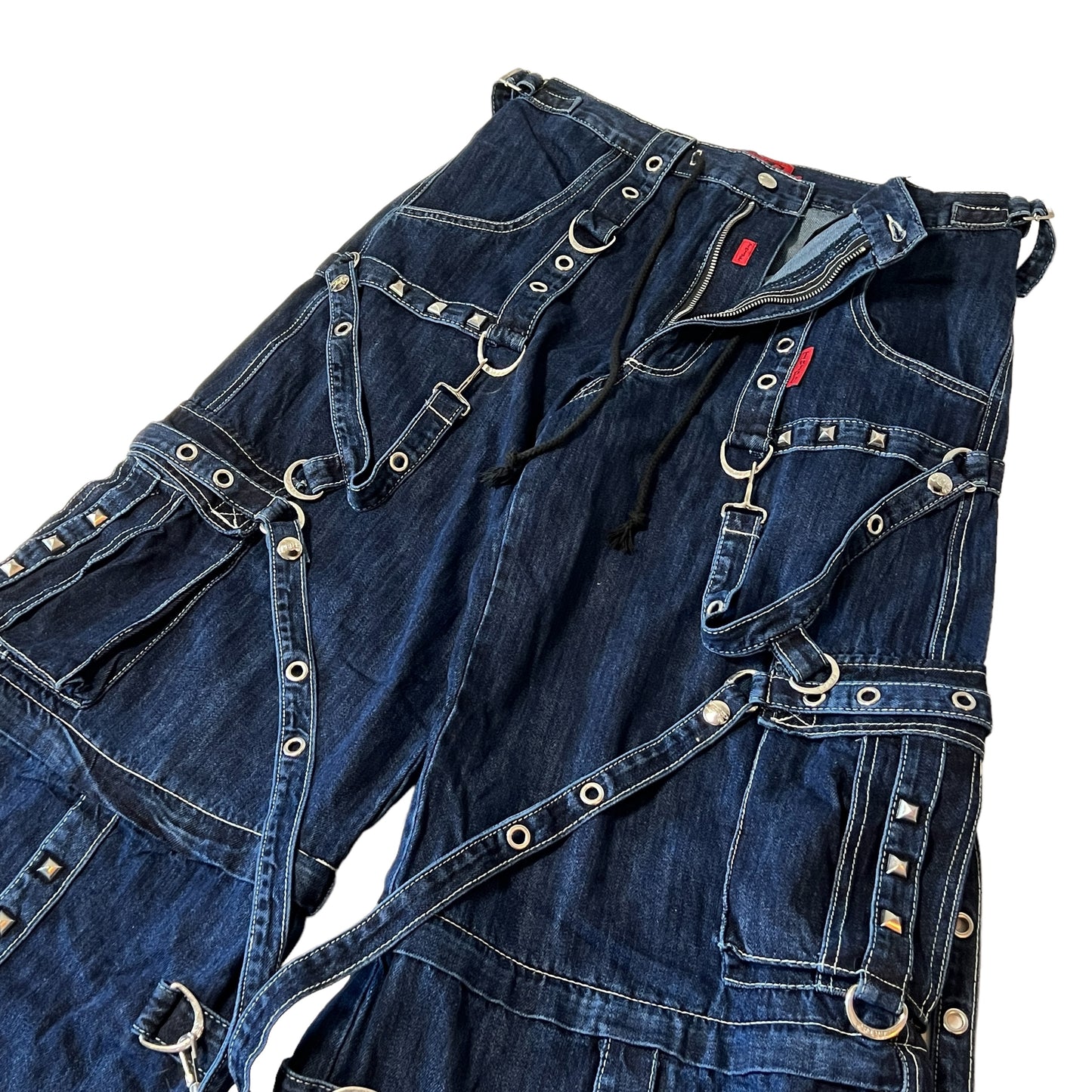 【TRIPP NYC】ワイドカーゴパンツ*DENIM STRAP PANT(JM7117M-DS)
