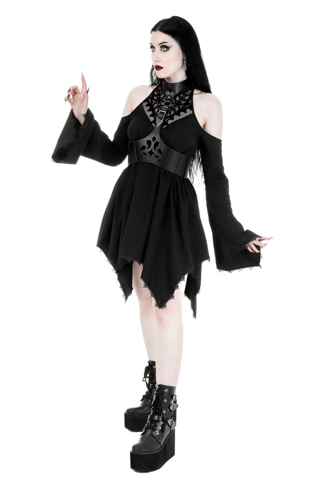 【RESTYLE】ドレス*ADOLERE MINI DRESS【取寄】