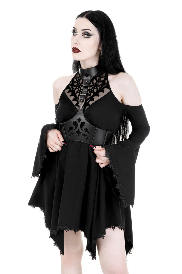【RESTYLE】ドレス*ADOLERE MINI DRESS【取寄】