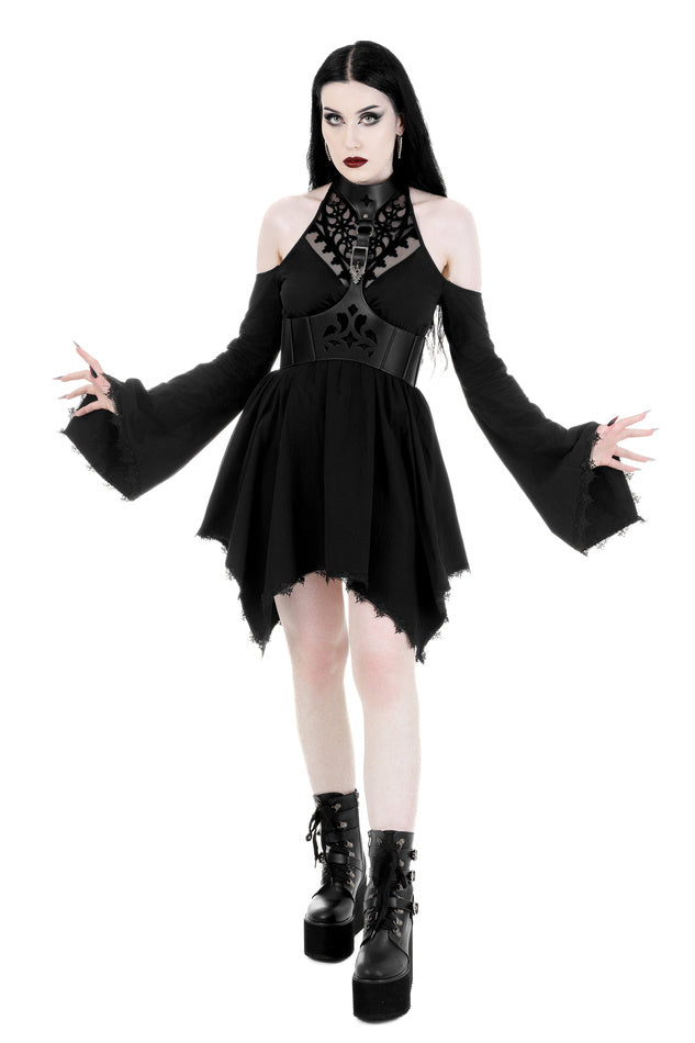 【RESTYLE】ドレス*ADOLERE MINI DRESS【取寄】