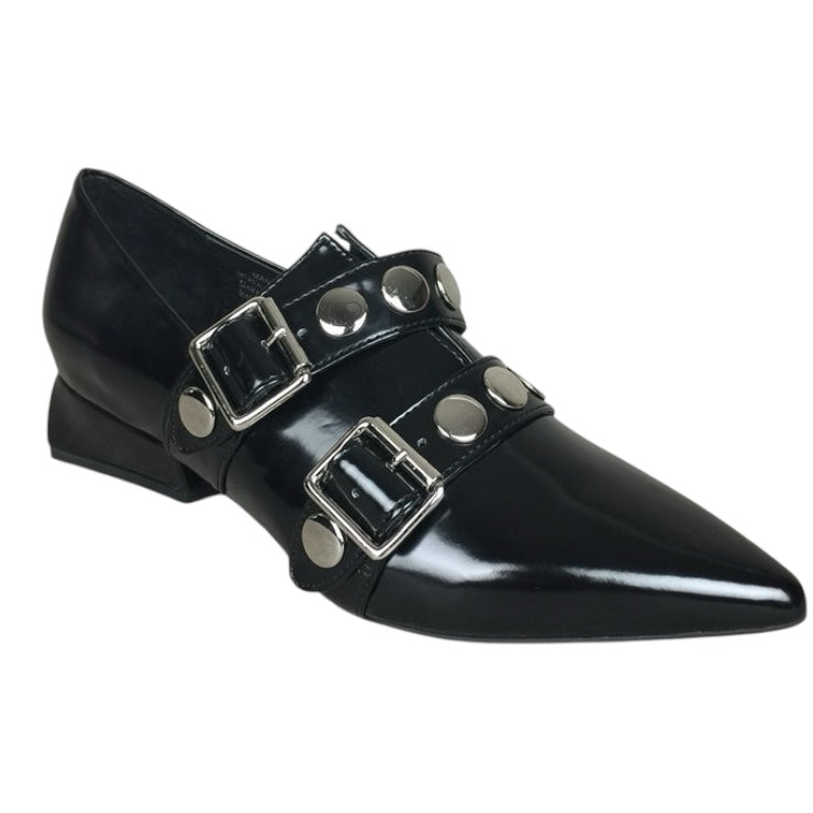 【JEFFREY CAMPBELL】エナメル・リベットストラップパンプス-35(22.5-23cm)*FJF3903