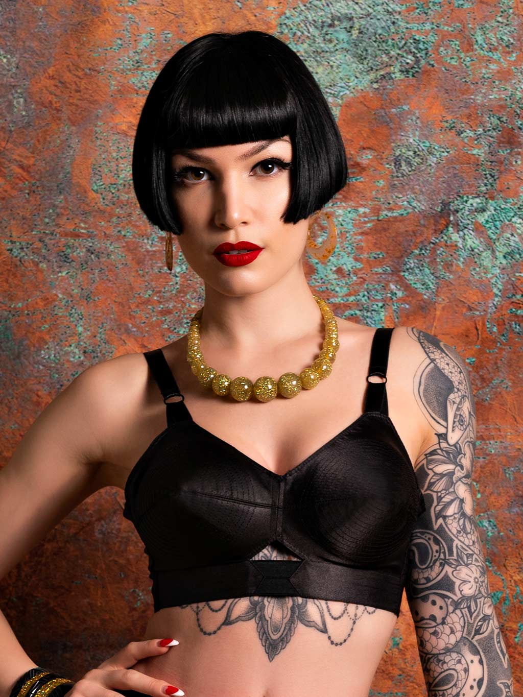 【WHAT KATIE DID】ブラジャー*MAITRESSE BULLET BRA L6070【取寄】