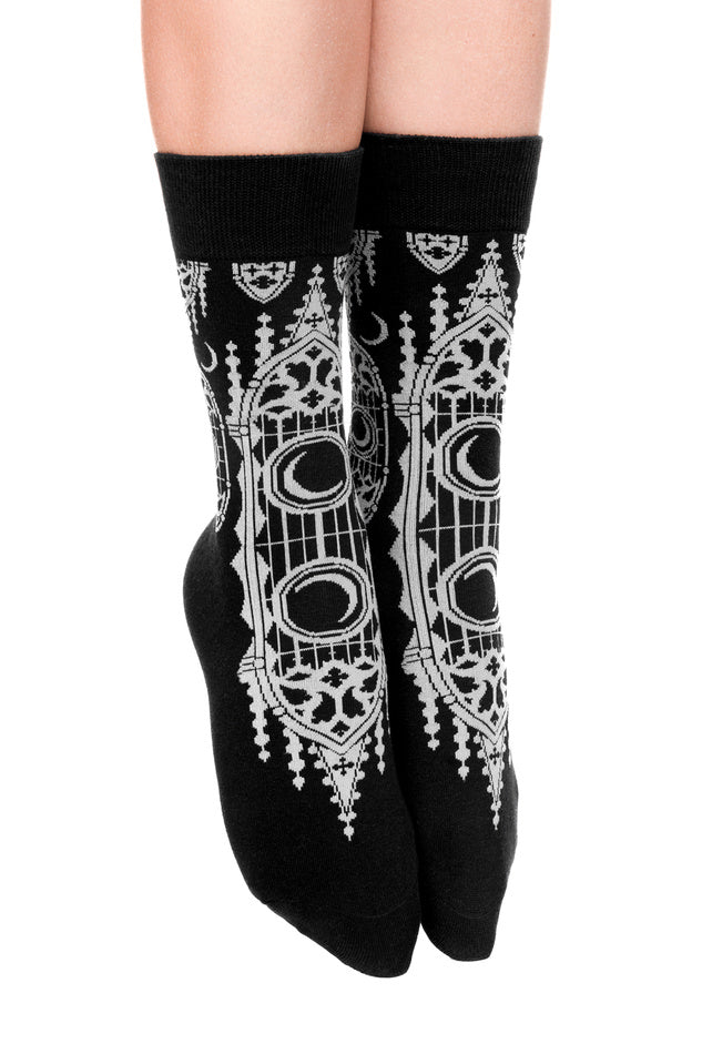 【RESTYLE】ソックス*CATHEDRALIS JACQUARD SOCKS