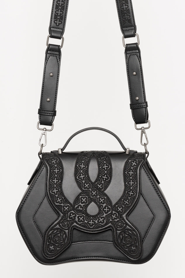 【RESTYLE】バッグ*CATHEDRAL SNAKE CROSSBODY BAG【取寄】