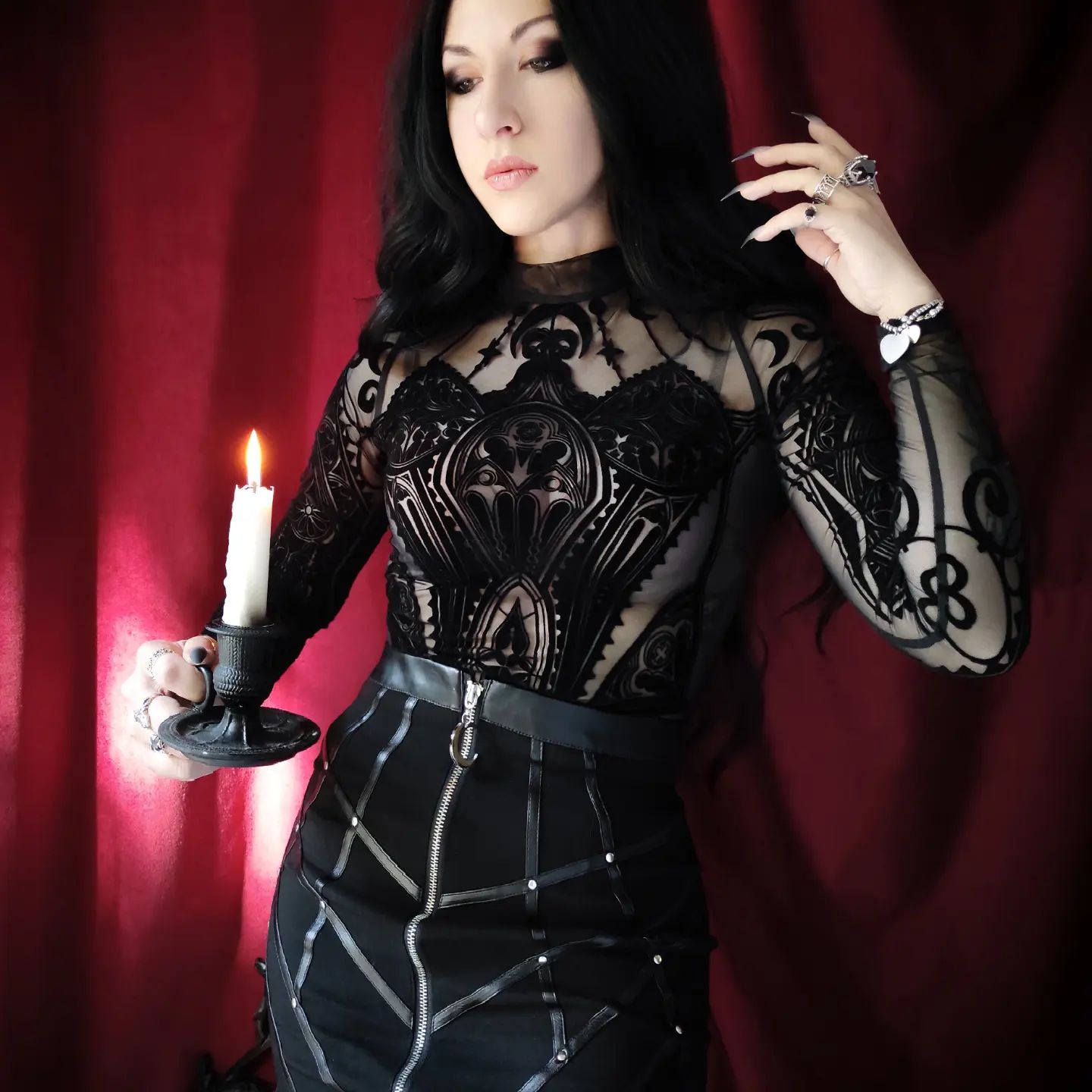 【RESTYLE】トップス*CATHEDRAL CORSET【取寄】