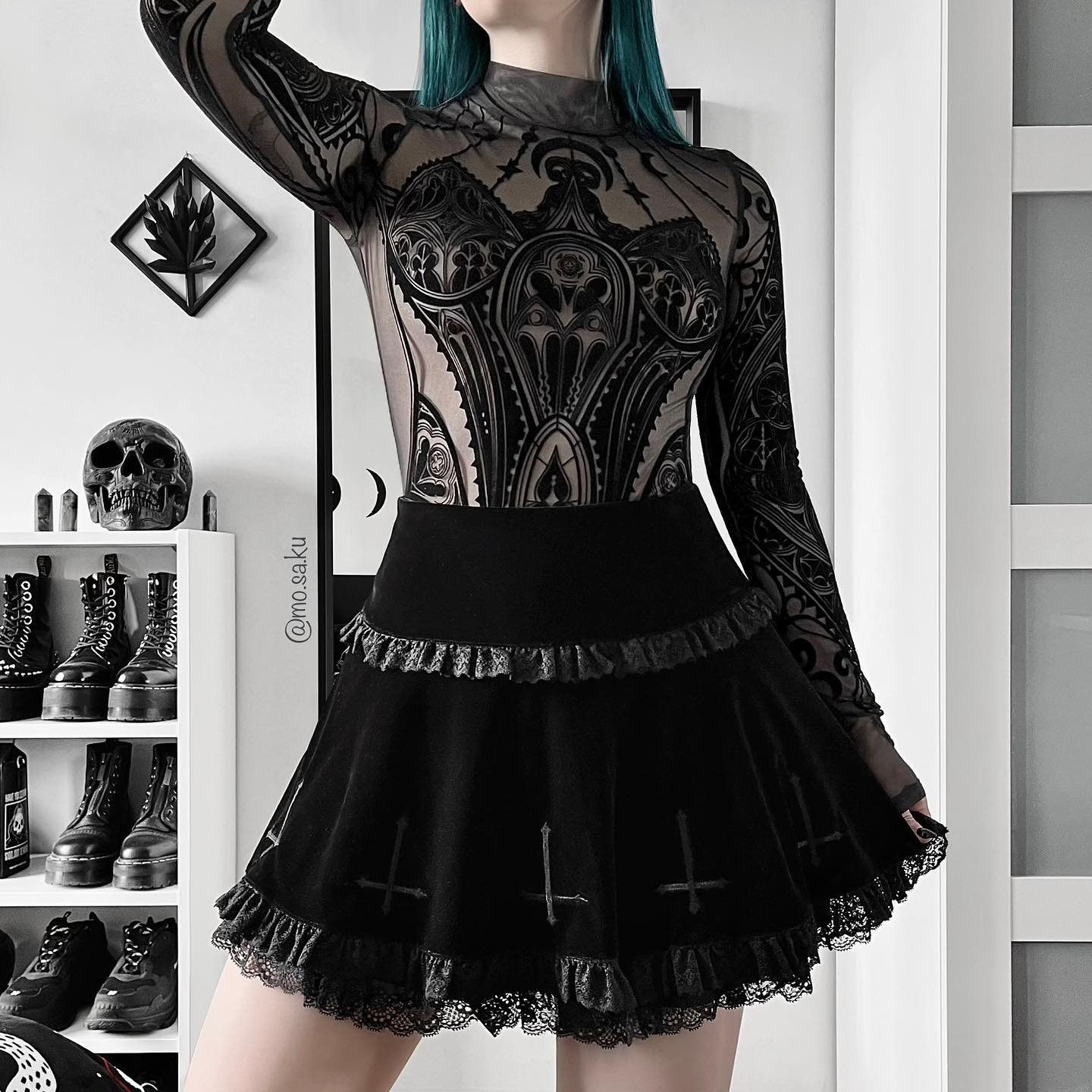 【RESTYLE】トップス*CATHEDRAL CORSET【取寄】