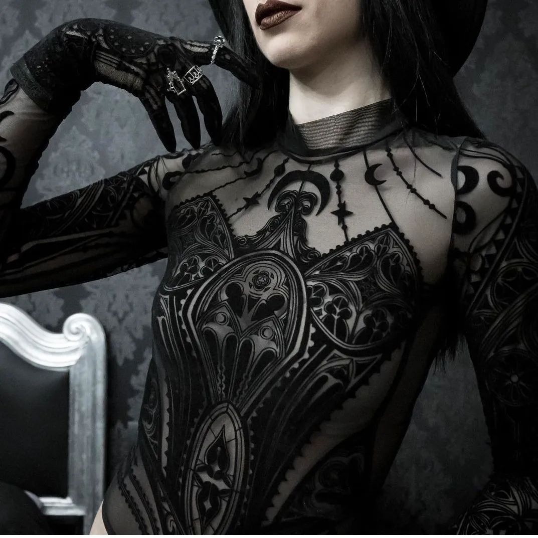 【RESTYLE】トップス*CATHEDRAL CORSET【取寄】