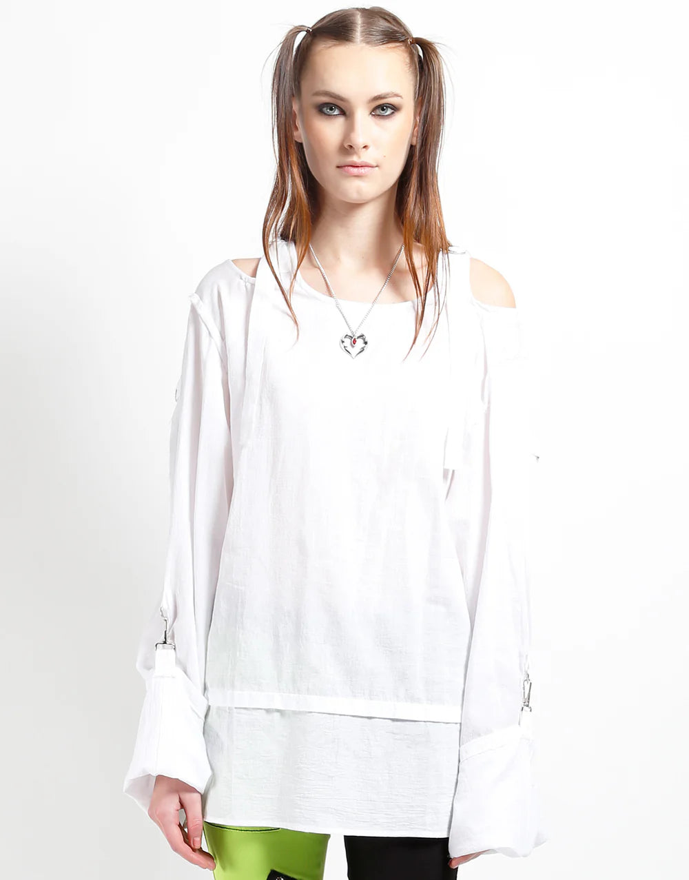 【TRIPP NYC】モスリントップ*PUNK TOP WHITE(CP7156M)