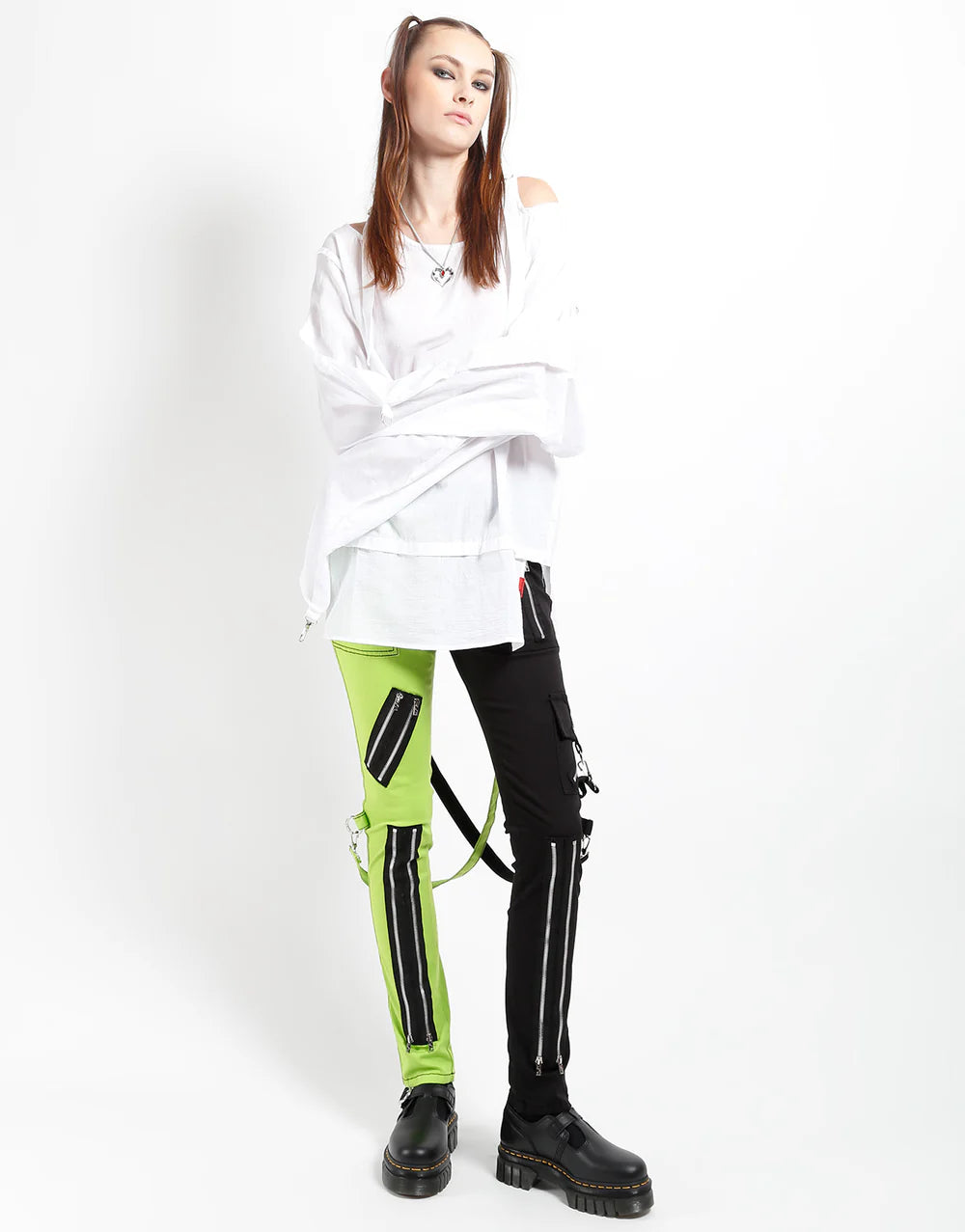 【TRIPP NYC】モスリントップ*PUNK TOP WHITE(CP7156M)