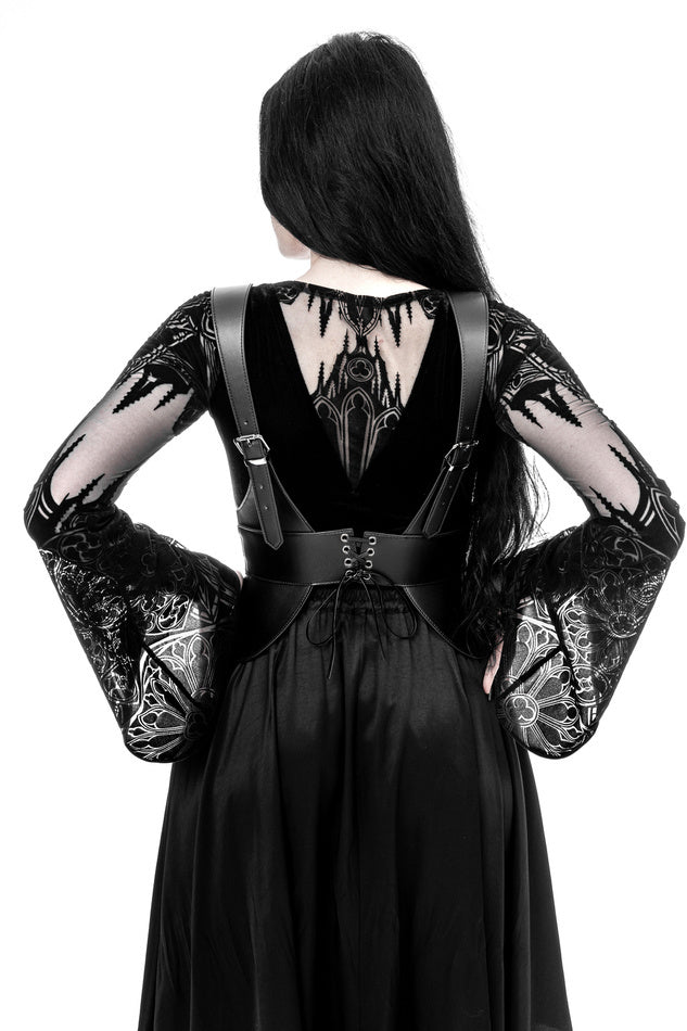 【RESTYLE】ハーネス*HALLOWS PEPLUM HARNESS【取寄】