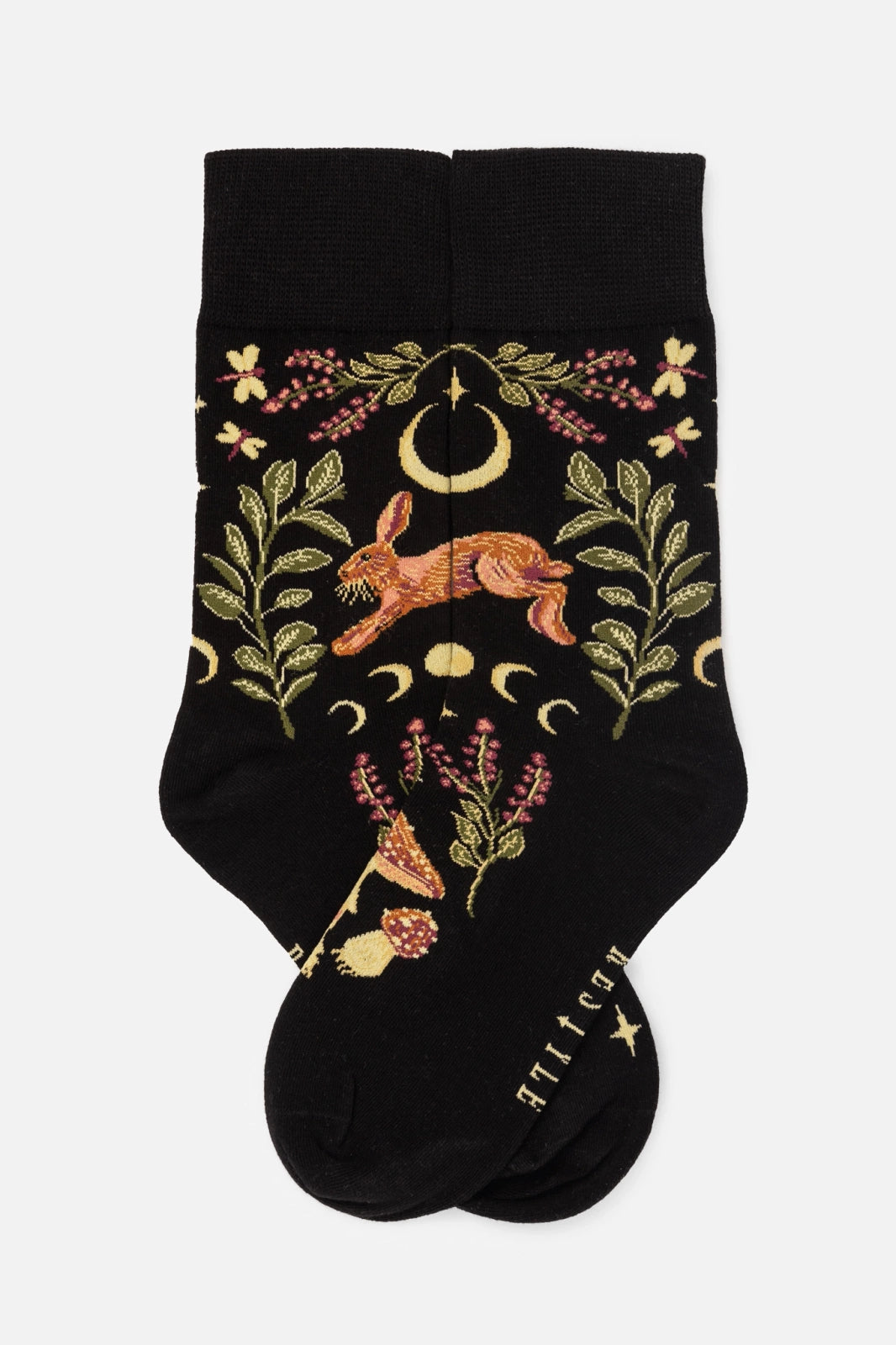 【RESTYLE】ソックス*HARE MOON JAQUARD SOCKS