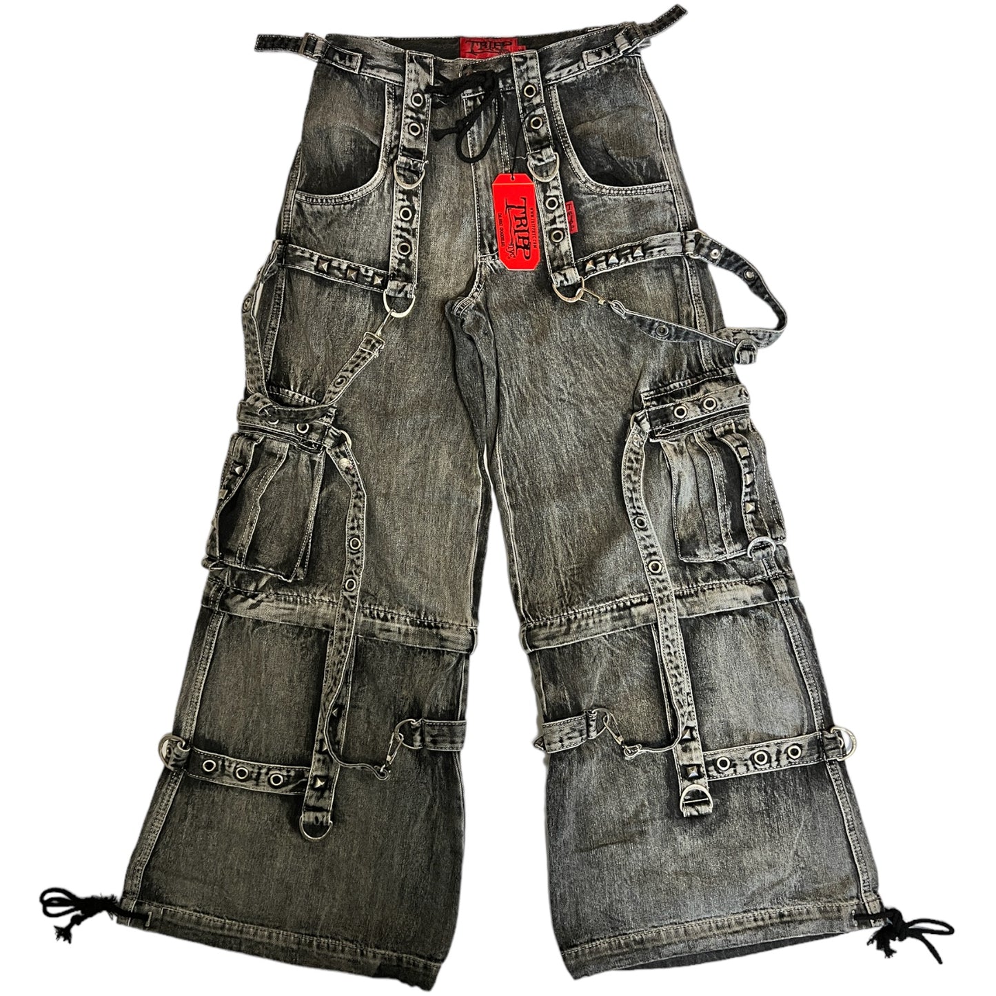 【TRIPP NYC】ワイドカーゴパンツ*DENIM FULL FORCE PANT FOG WASH(JM7155MB)