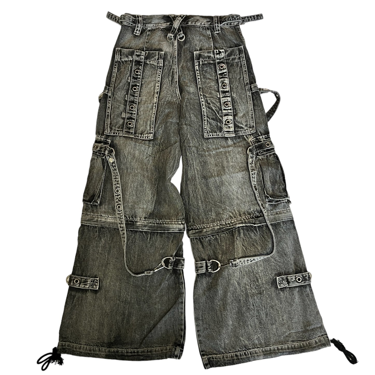 【TRIPP NYC】ワイドカーゴパンツ*DENIM FULL FORCE PANT FOG WASH(JM7155MB)