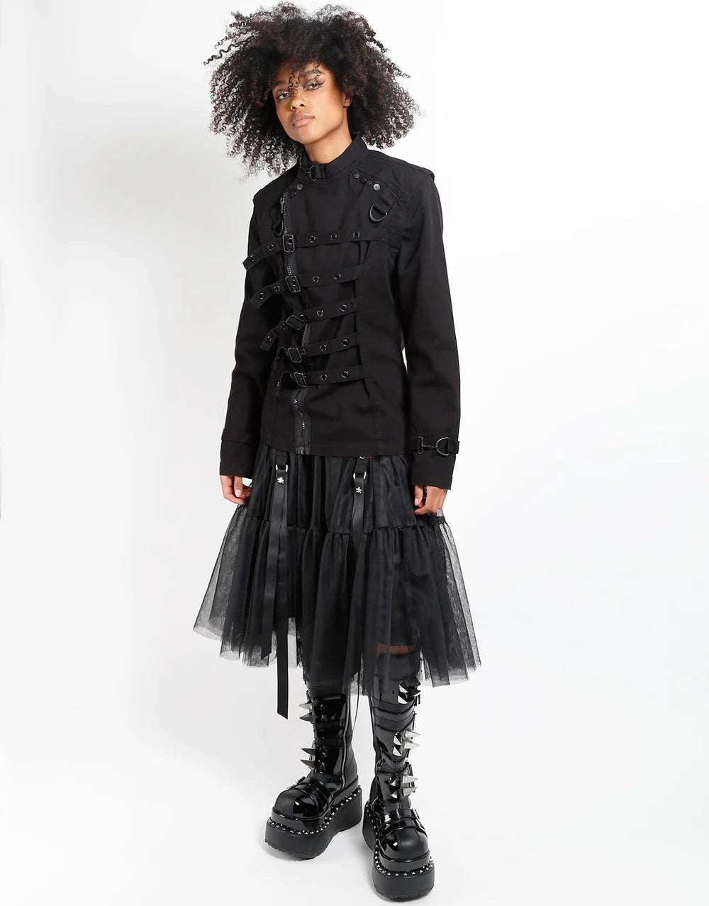 【TRIPP NYC】チュチュスカート*TUTU RIBBON TULLE SKIRT BLACK(IO4972)