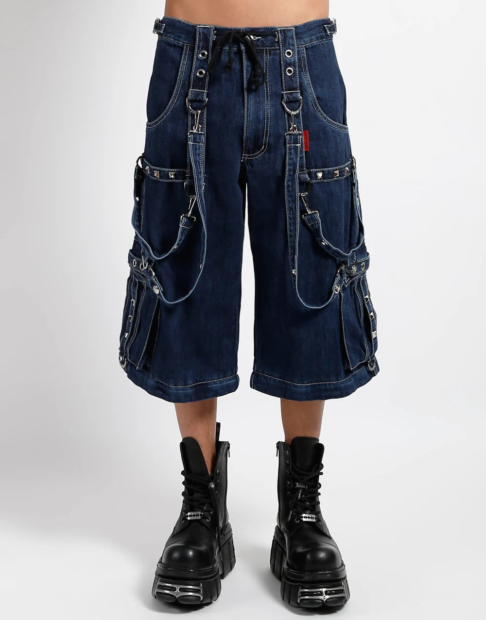 【TRIPP NYC】ワイドカーゴパンツ*DENIM STRAP PANT(JM7117M-DS)