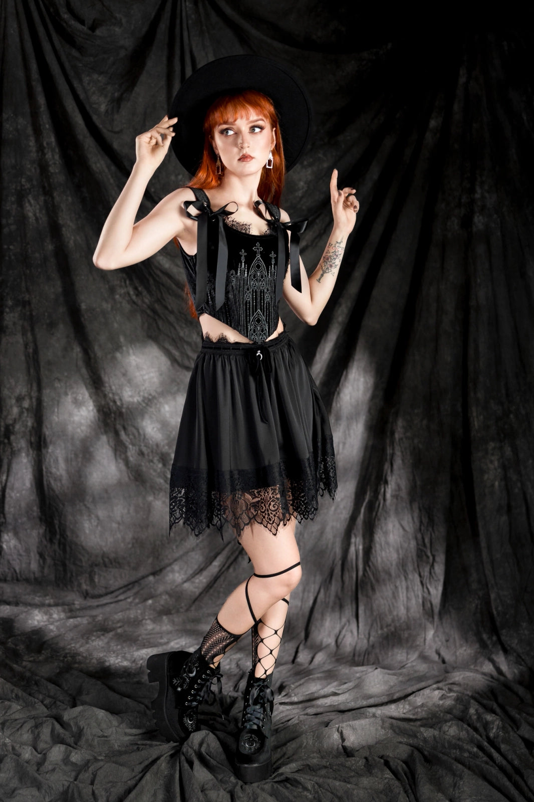 【RESTYLE】スカート*LOST IN MAGIC MINI SKIRT
