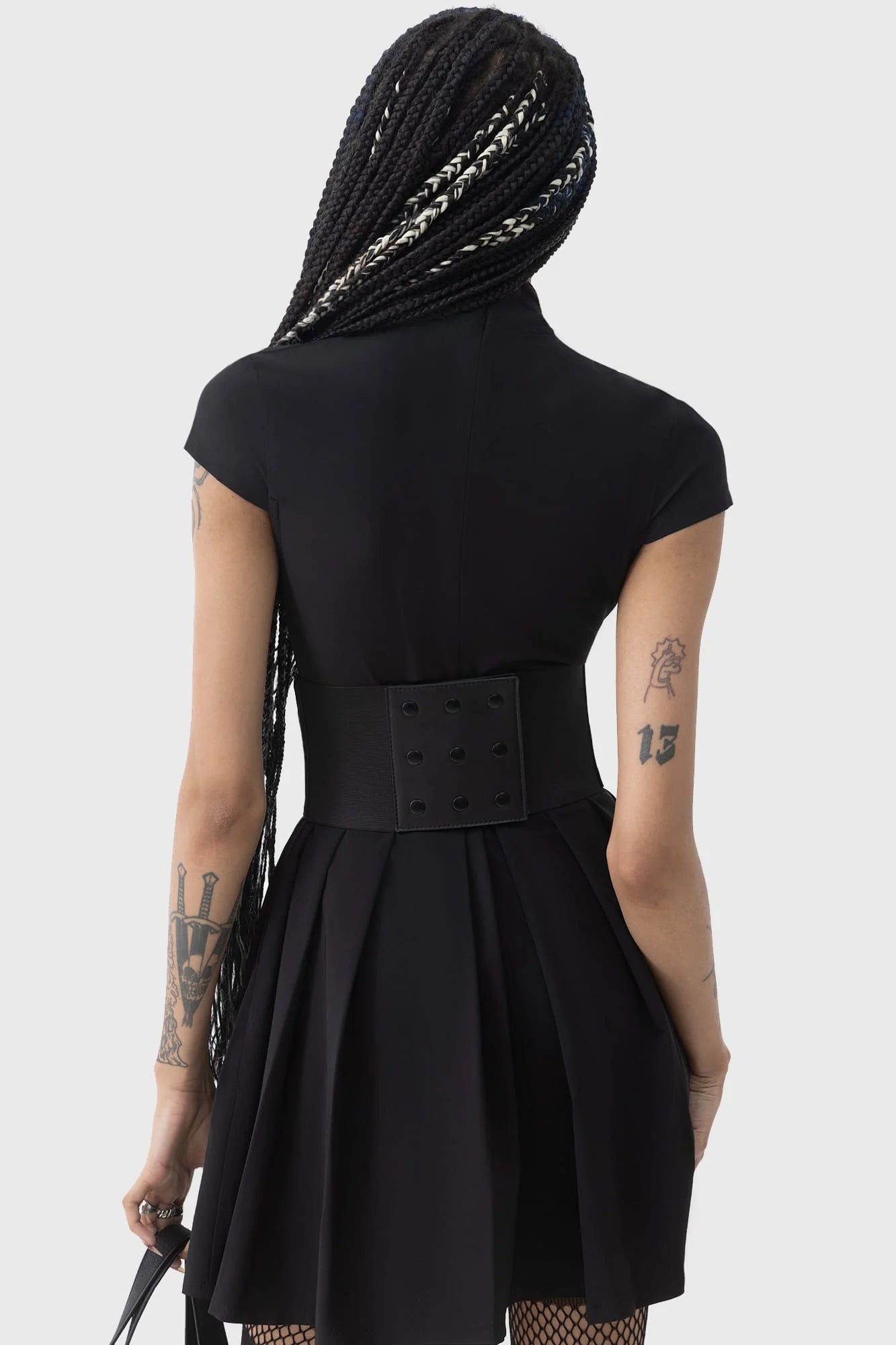 【KILL STAR】Lunar Spell Belt*フェイクレザーコルセット風ベルト