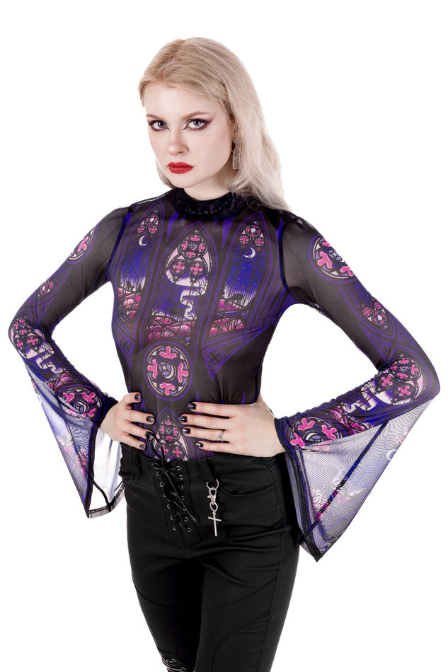 【RESTYLE】トップス*NORTHERN LIGHTS BODYSUIT【取寄】