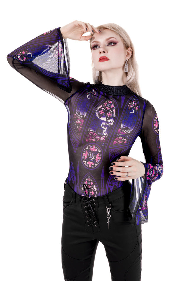 【RESTYLE】トップス*NORTHERN LIGHTS BODYSUIT【取寄】