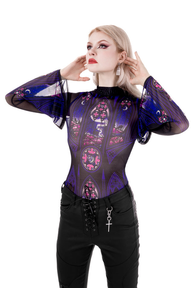 【RESTYLE】トップス*NORTHERN LIGHTS BODYSUIT【取寄】