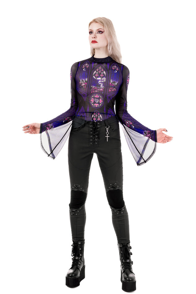 【RESTYLE】トップス*NORTHERN LIGHTS BODYSUIT【取寄】