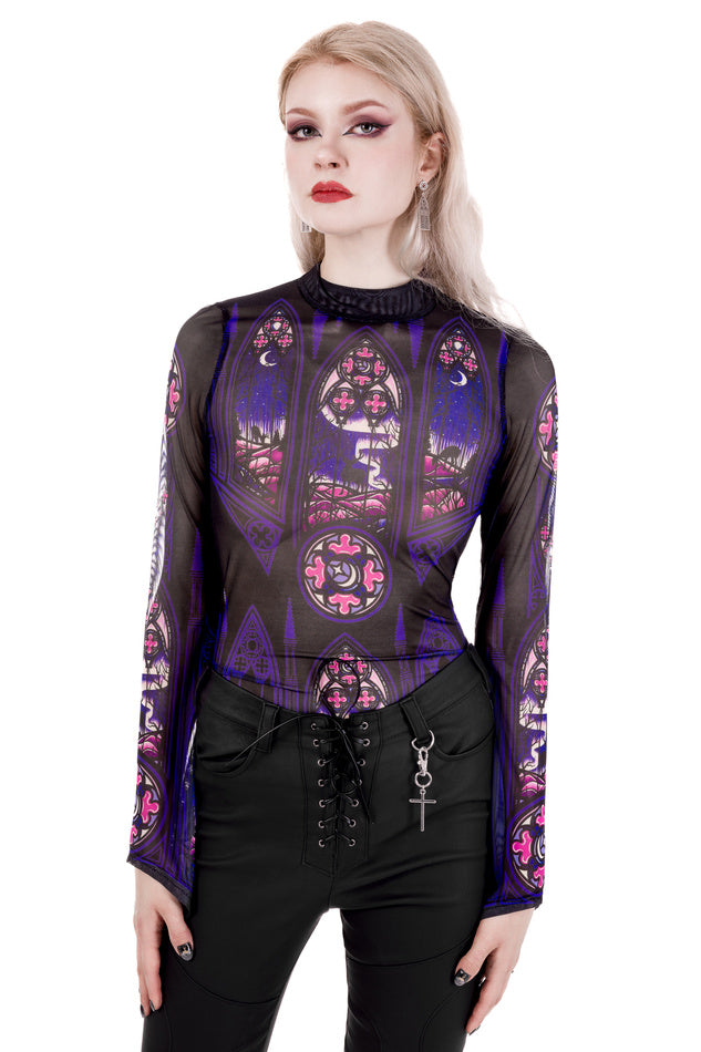 【RESTYLE】トップス*NORTHERN LIGHTS BODYSUIT【取寄】