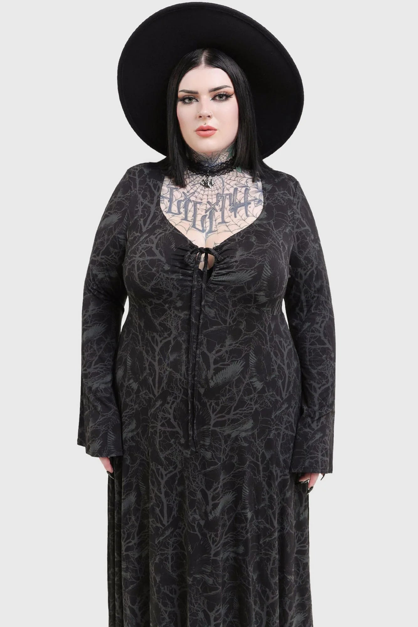 【KILL STAR】Raven Shade Dress*レイヴンマキシドレス