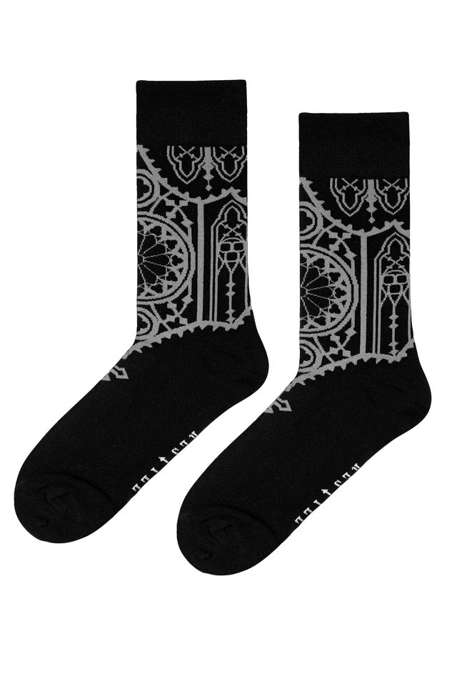 【RESTYLE】ソックス*SACRUM JACQUARD SOCKS