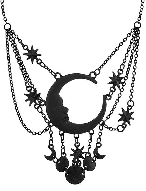 【RESTYLE】ネックレス*SLEEPLESS NIGHTS BLACK NECKLACE
