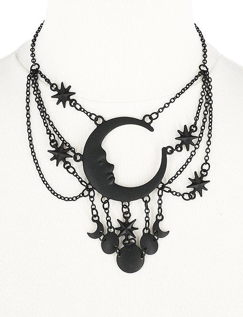 【RESTYLE】ネックレス*SLEEPLESS NIGHTS BLACK NECKLACE
