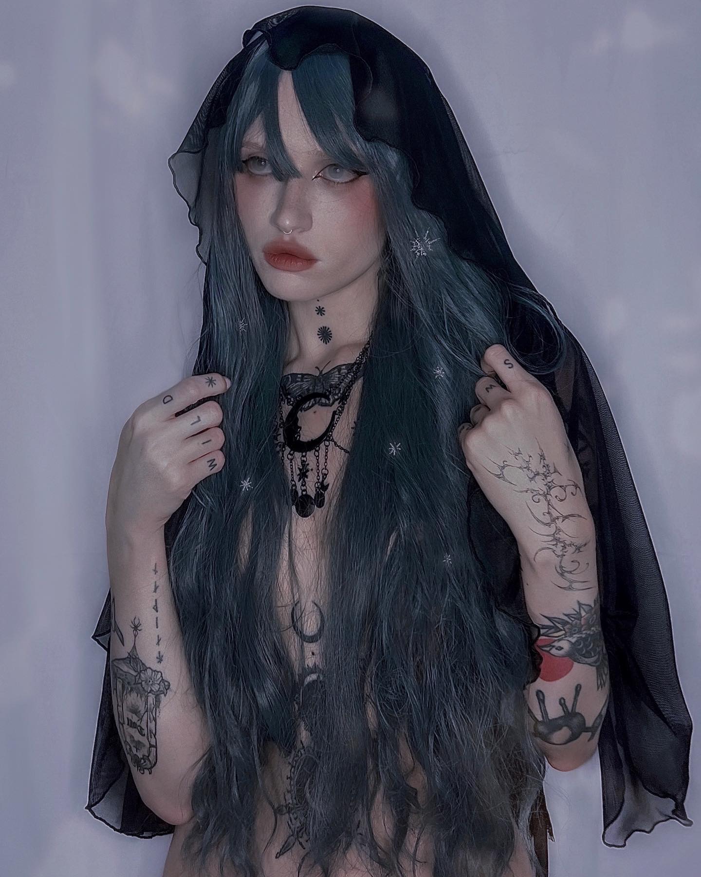 【RESTYLE】ネックレス*SLEEPLESS NIGHTS BLACK NECKLACE
