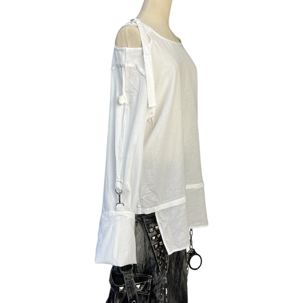 【TRIPP NYC】モスリントップ*PUNK TOP WHITE(CP7156M)