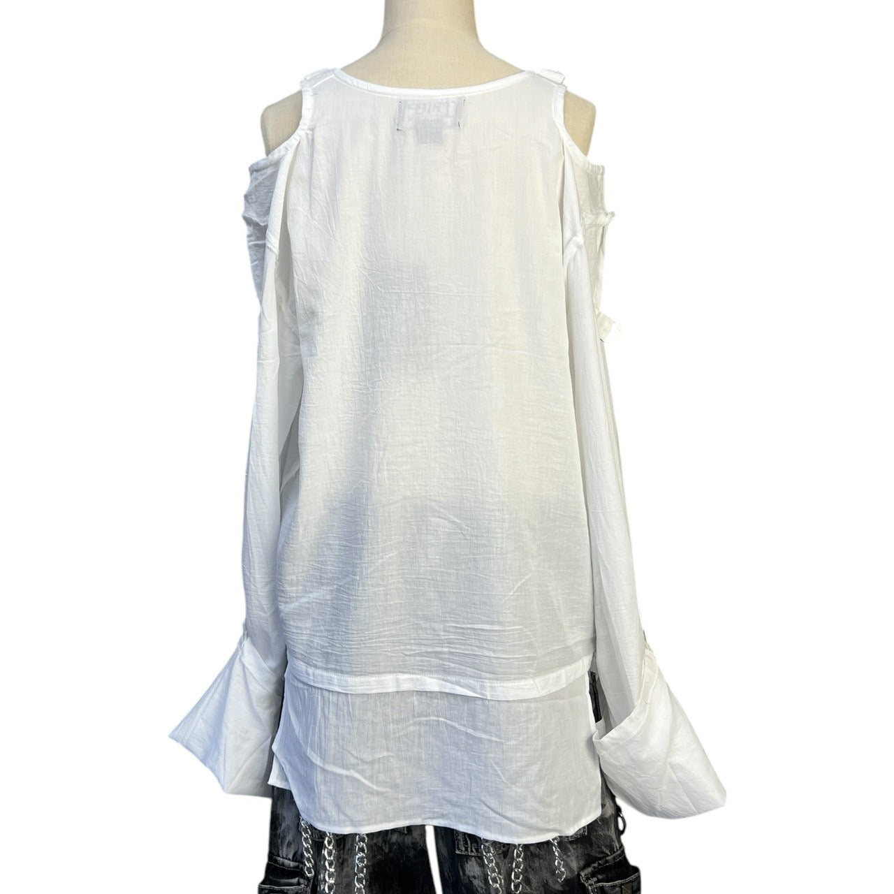 【TRIPP NYC】モスリントップ*PUNK TOP WHITE(CP7156M)