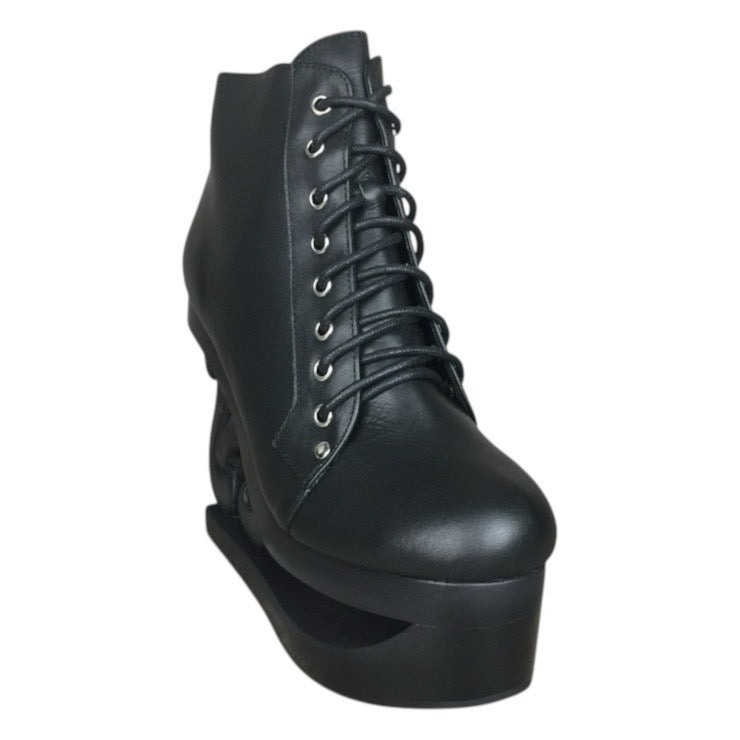 【JEFFREY CAMPBELL】スケートヒールレースアップブーツ*FJF3932