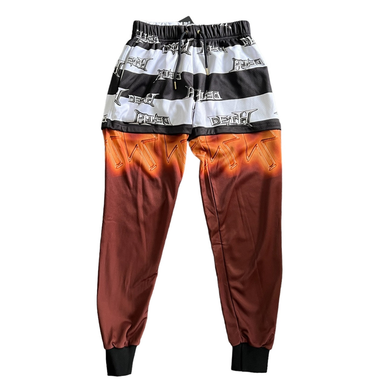 GIRLY PRISION SWEATPANTS*裏フリース切替スウェットパンツ
