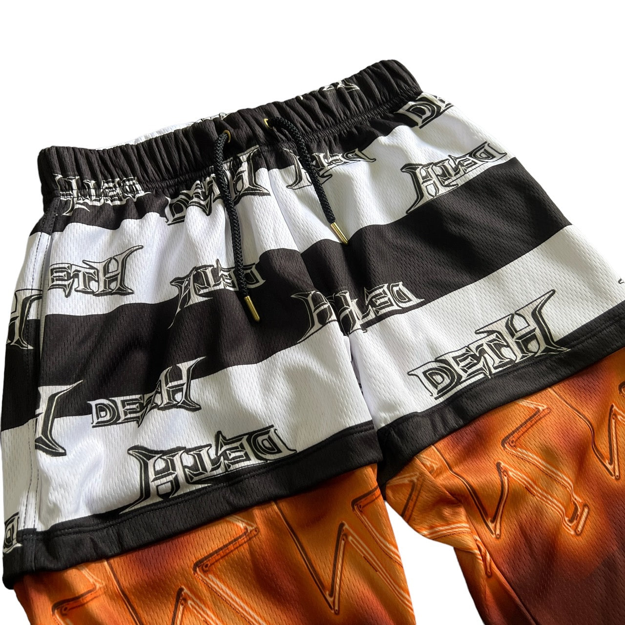 GIRLY PRISION SWEATPANTS*裏フリース切替スウェットパンツ