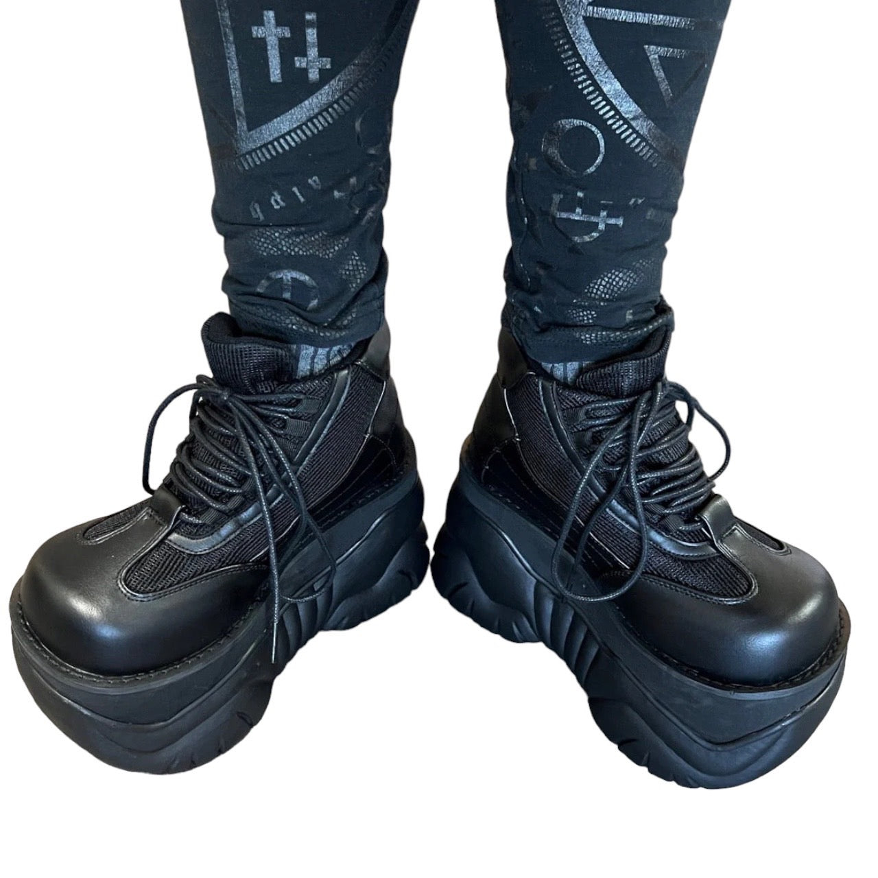 【DEMONIA】厚底スニーカー*BOXER-01/B/PU