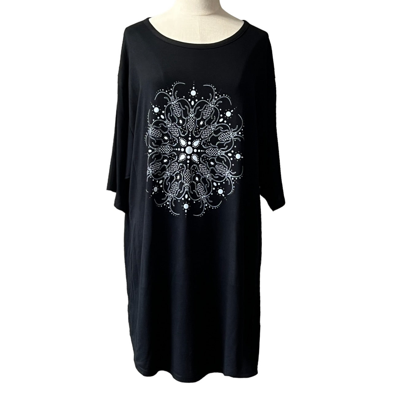 【FAR STAR】BIG フィッシュテイルTシャツ(カミキリペイズリー)