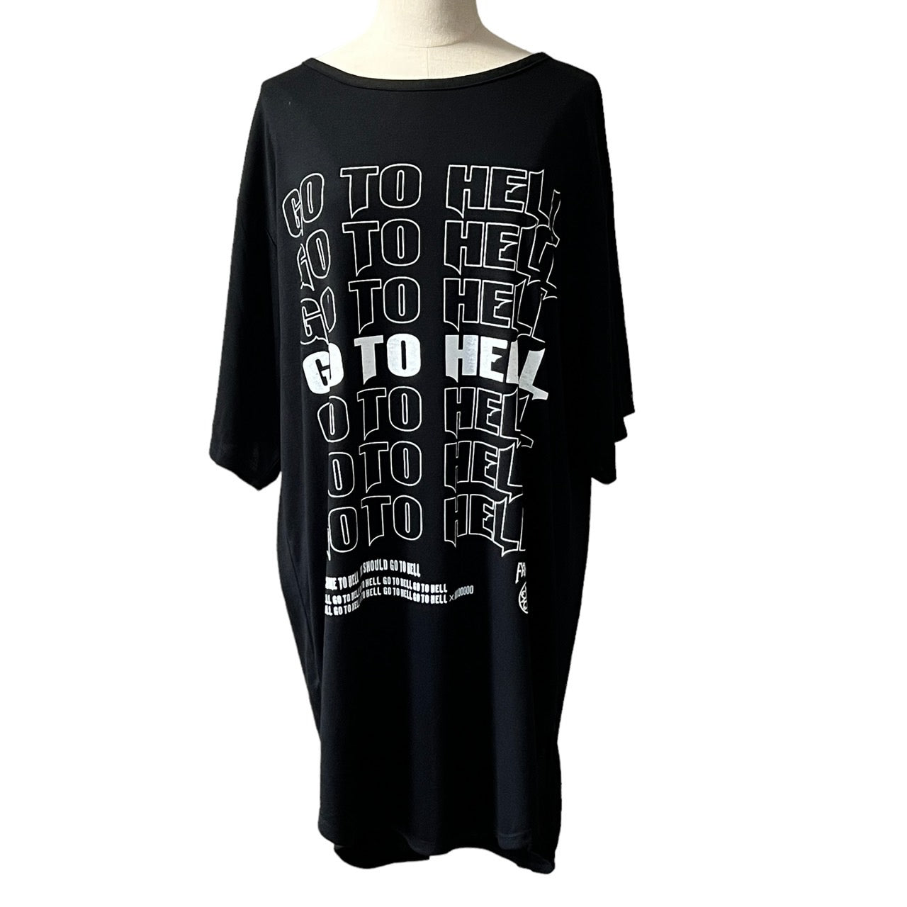 【FAR STAR】BIG フィッシュテイルTシャツ(GO TO HELL)