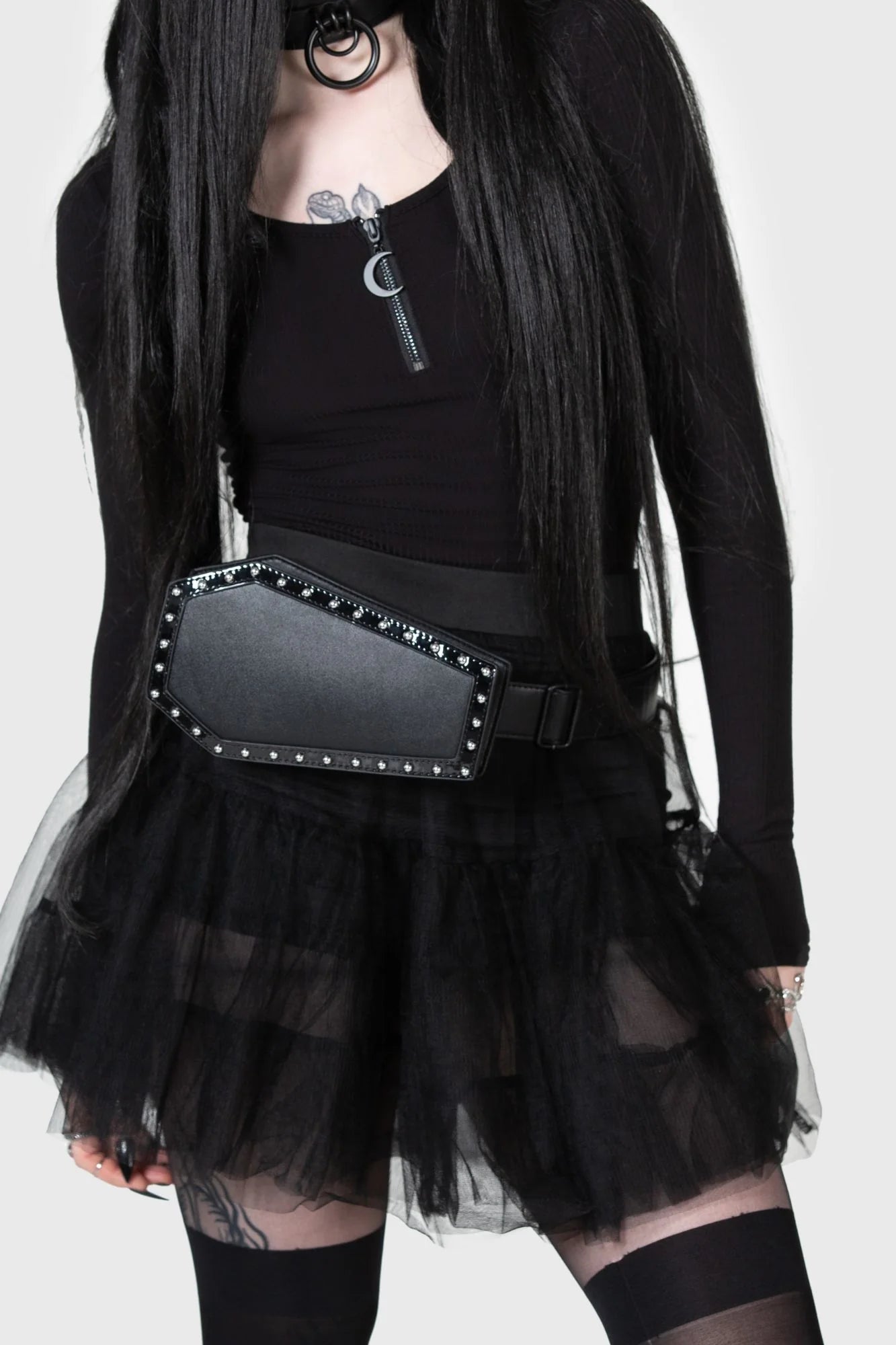 【KILL STAR】Sealed In A Coffin Bag*コフィン型ウエストバッグ