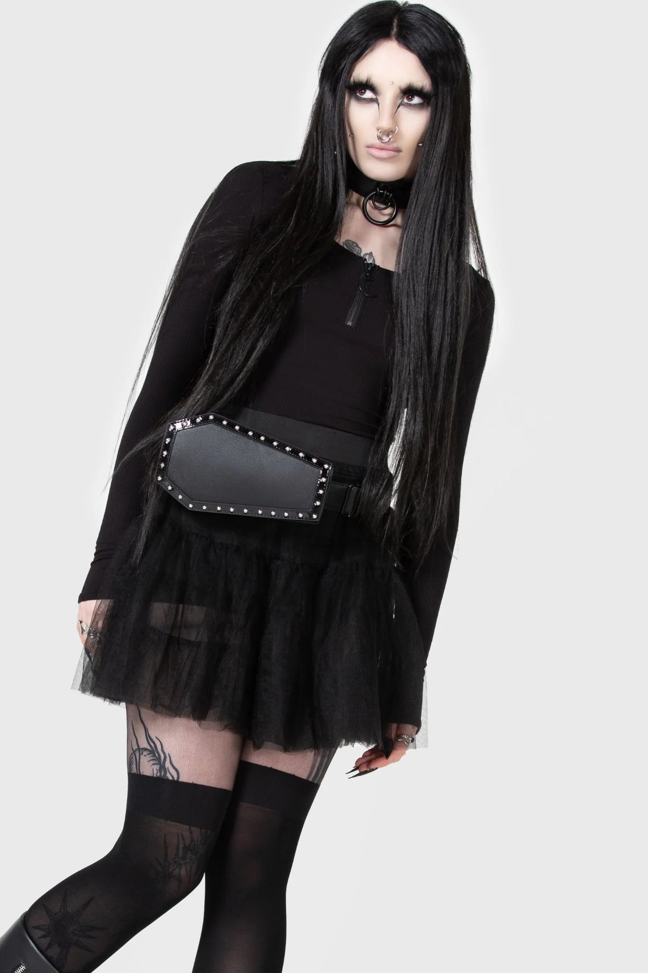 【KILL STAR】Sealed In A Coffin Bag*コフィン型ウエストバッグ