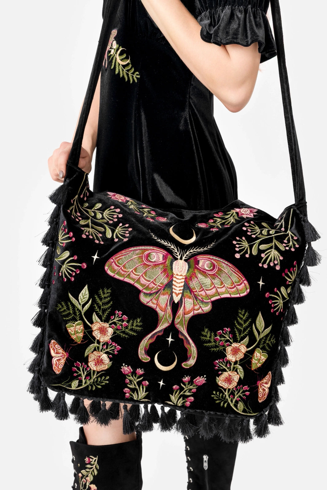 【RESTYLE】バッグ*WILDERWOOD VELVET BAG【取寄】