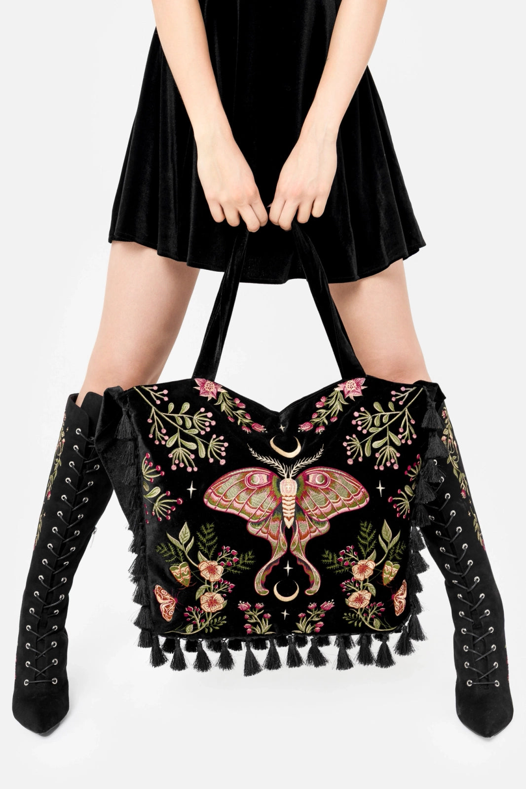【RESTYLE】バッグ*WILDERWOOD VELVET BAG【取寄】