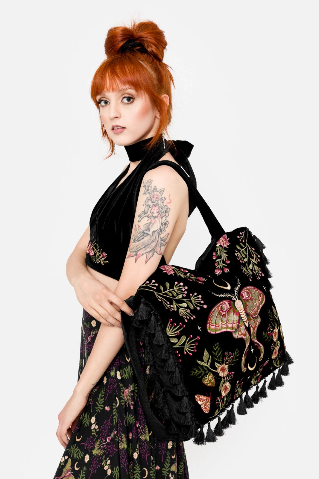 【RESTYLE】バッグ*WILDERWOOD VELVET BAG【取寄】