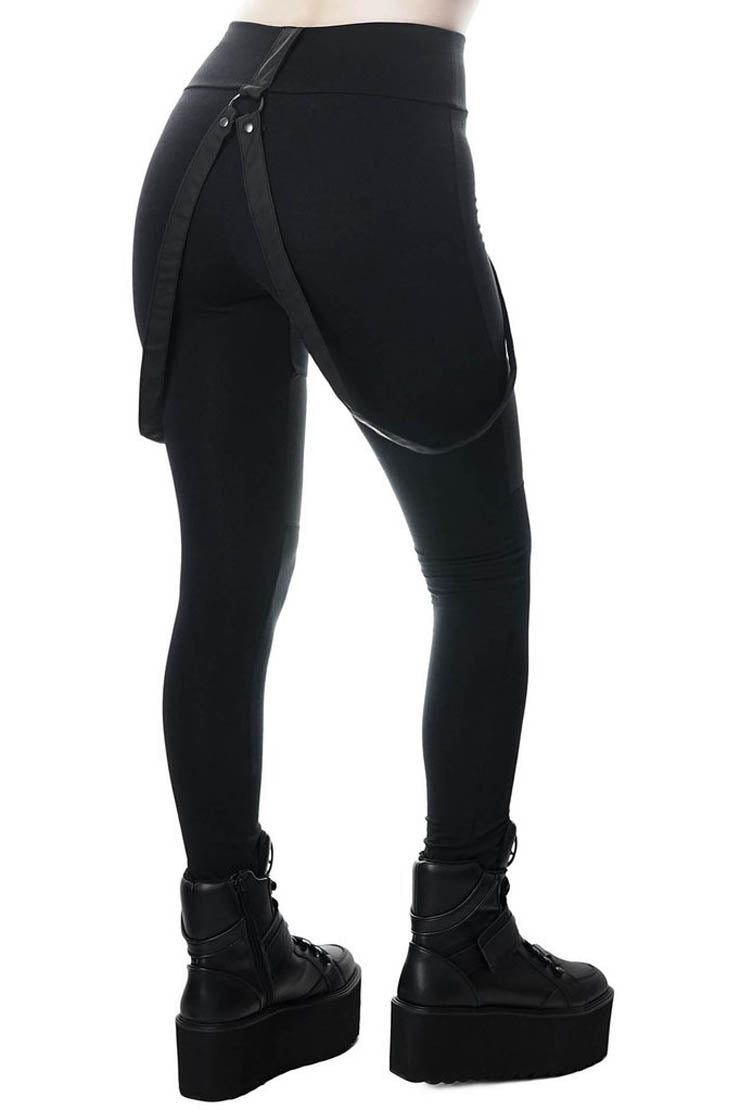 【KILL STAR】WATCH ME BURN LEGGINGS*バフォメットトレギンス-SIZE:XXL
