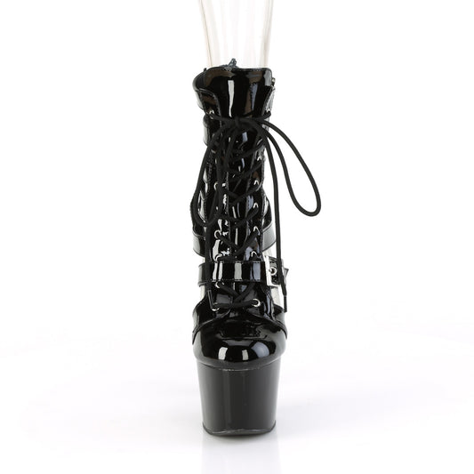 【PLEASER】ADORE-1013MST プラットフォームシューズ Blk Pat/Blk【取寄】